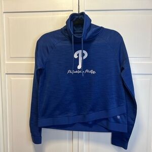47 Brand Philadelphia Phillies Pullover Sweatshirt Size Women’s Small Color Blue